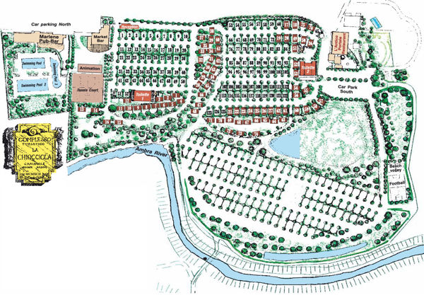 Plattegrond van La Chiocciola